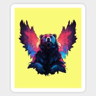 Bear with Wings Magnet